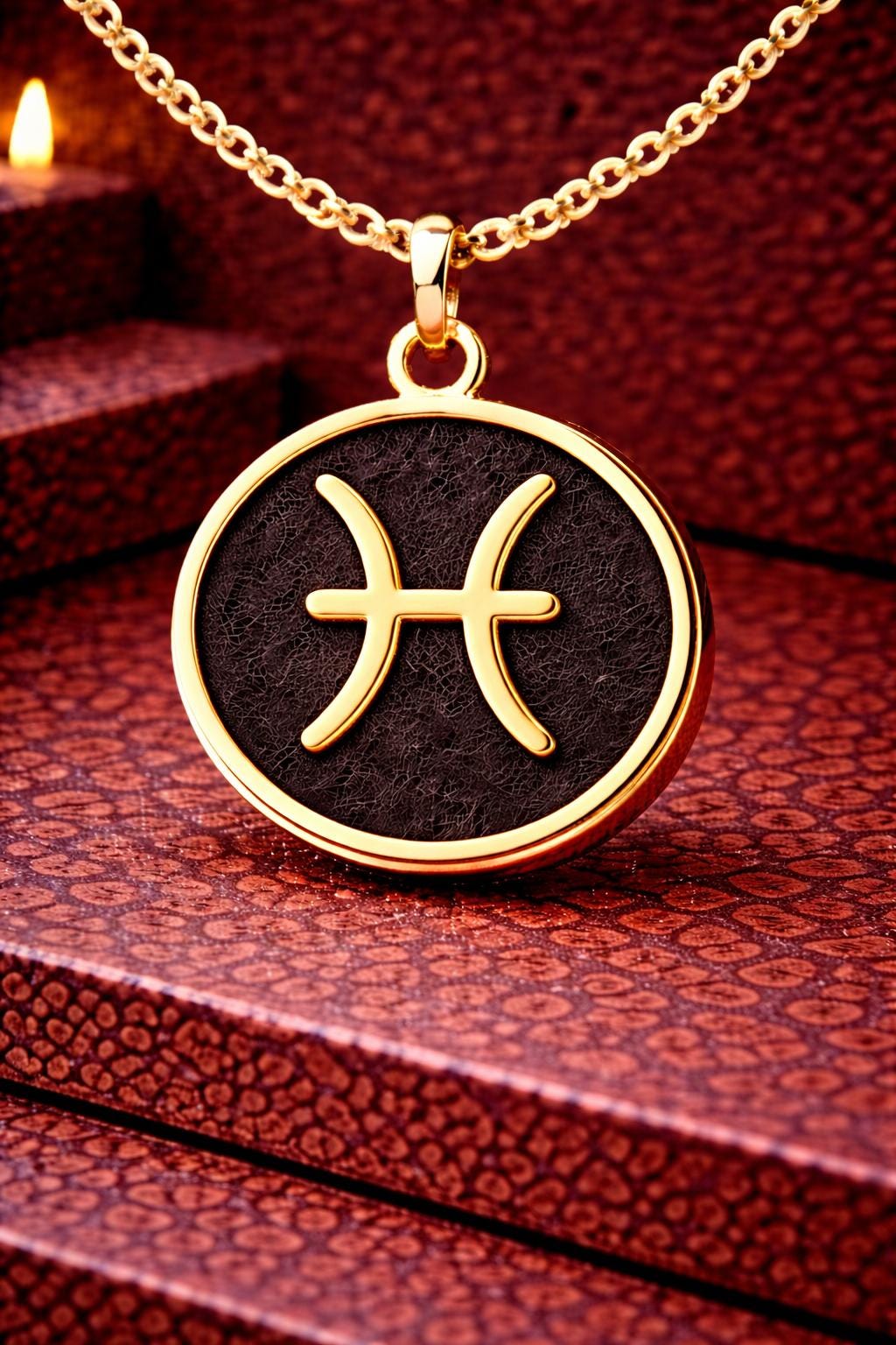 Pisces Zodiac Necklace