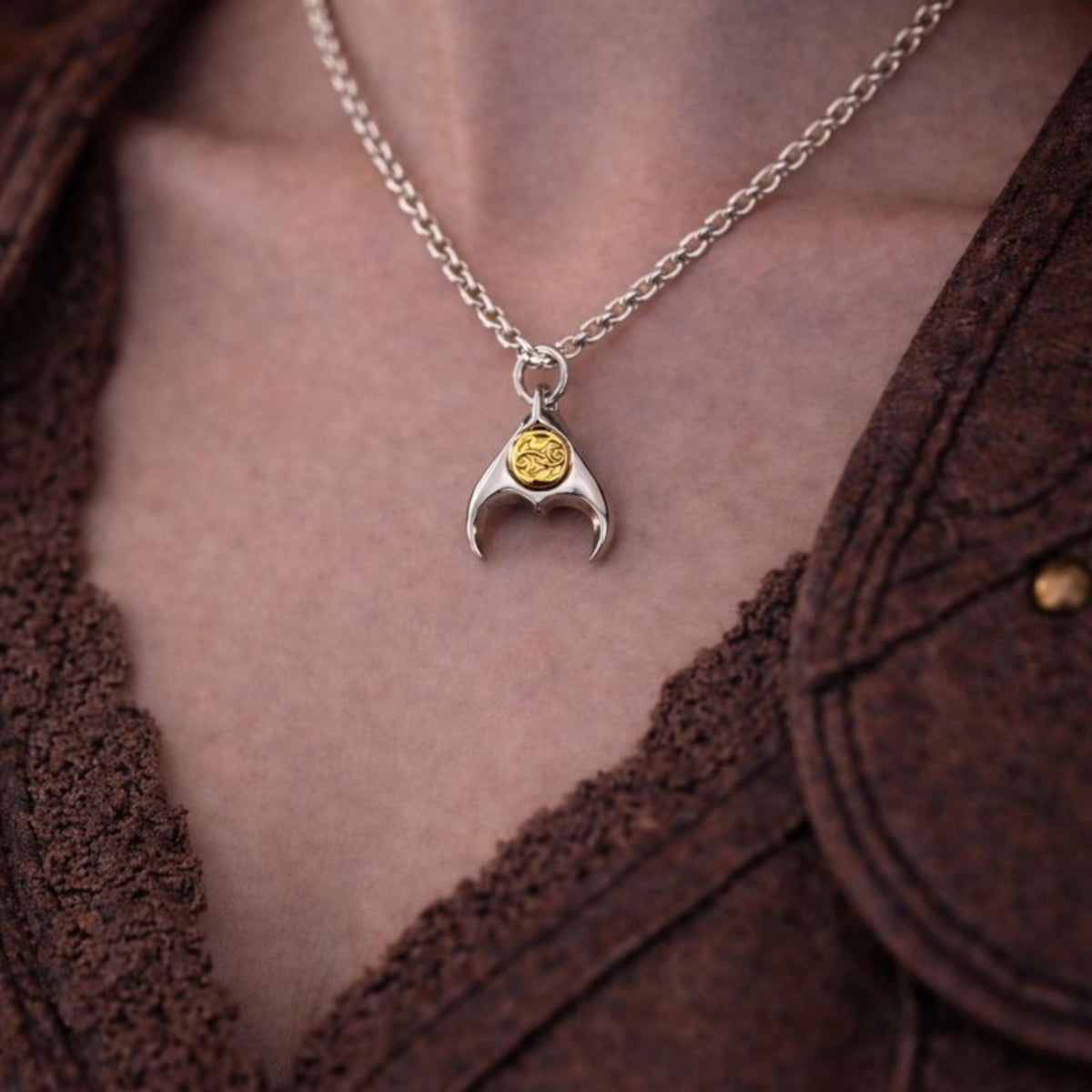 Jareth Goblin King Labyrinth Necklace