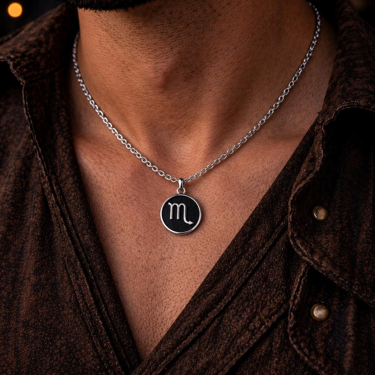 Scorpio Zodiac Necklace