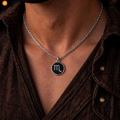 Scorpio Zodiac Necklace