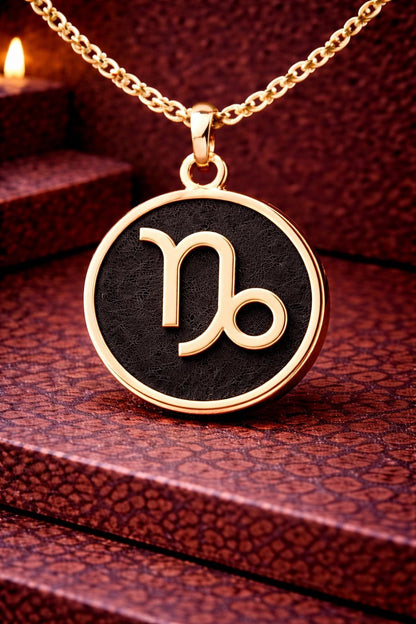 Capricorn Zodiac Necklace