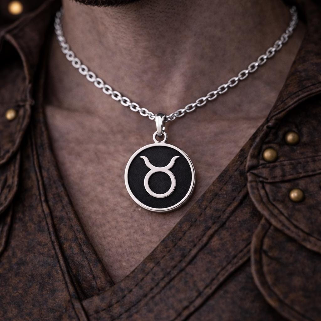 Taurus Zodiac Necklace