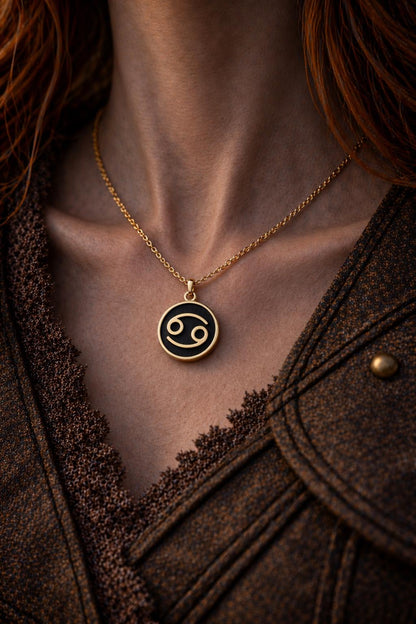 Cancer Zodiac Necklace