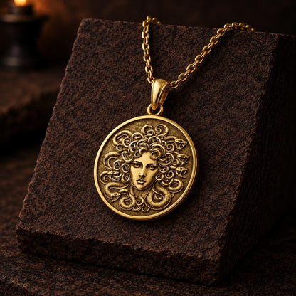 Medusa Pendant – Snake Necklace