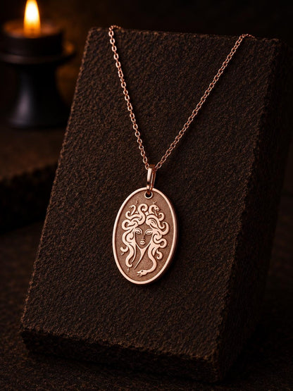Medusa Necklace – Gothic Pendant