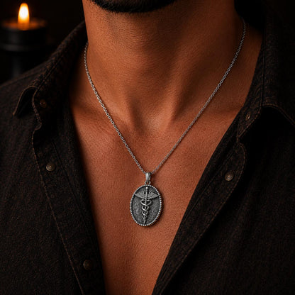 Caduceus Necklace – Medical Student Edition