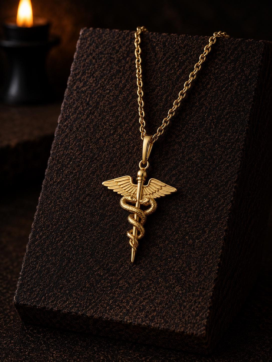 Caduceus Necklace