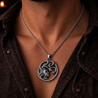 Medusa Necklace – Gothic Fantasy Pendant