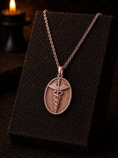 Caduceus Necklace – Medical Student Edition