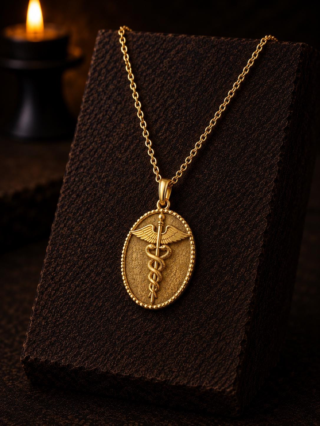 Caduceus Necklace – Medical Student Edition