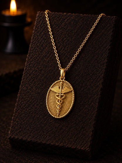 Caduceus Necklace – Medical Student Edition